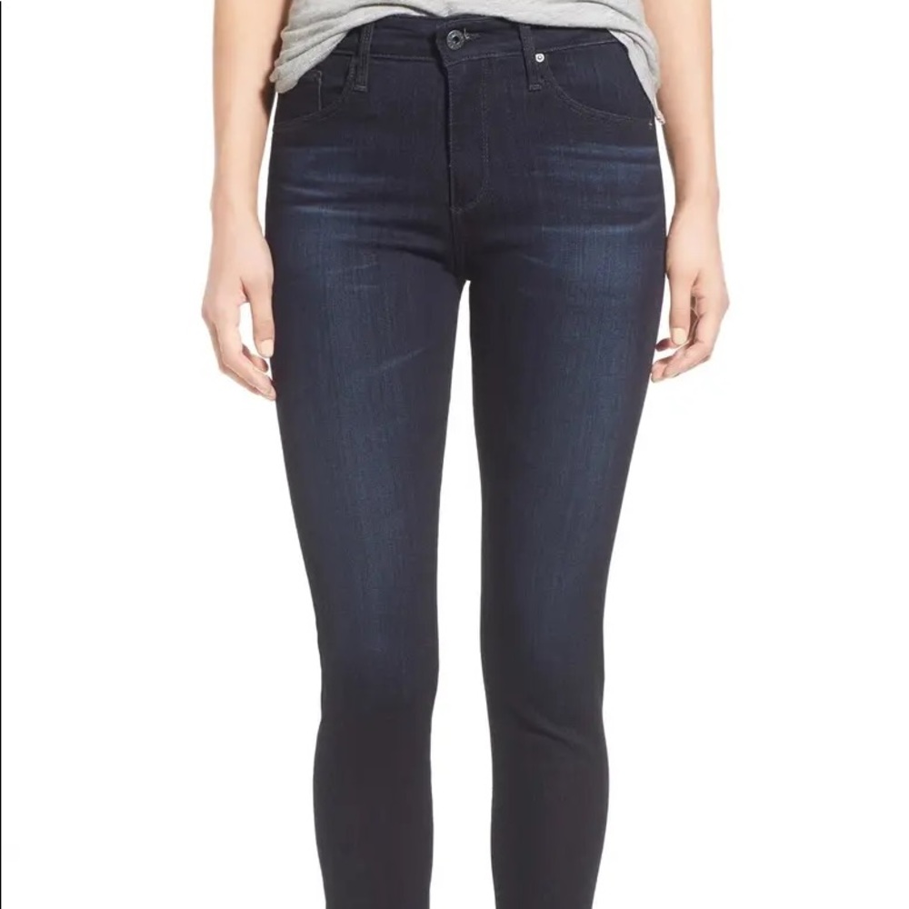 AG Jeans // Farah High Rise Skinny Ankle Jeans